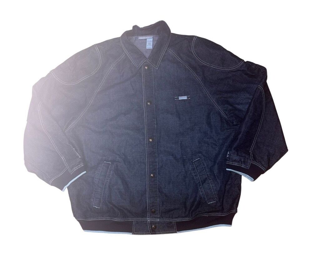 Rocawear Vintage Denim Bomber Jacket